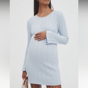 Legoe Heritage Knit Maternity Dress
